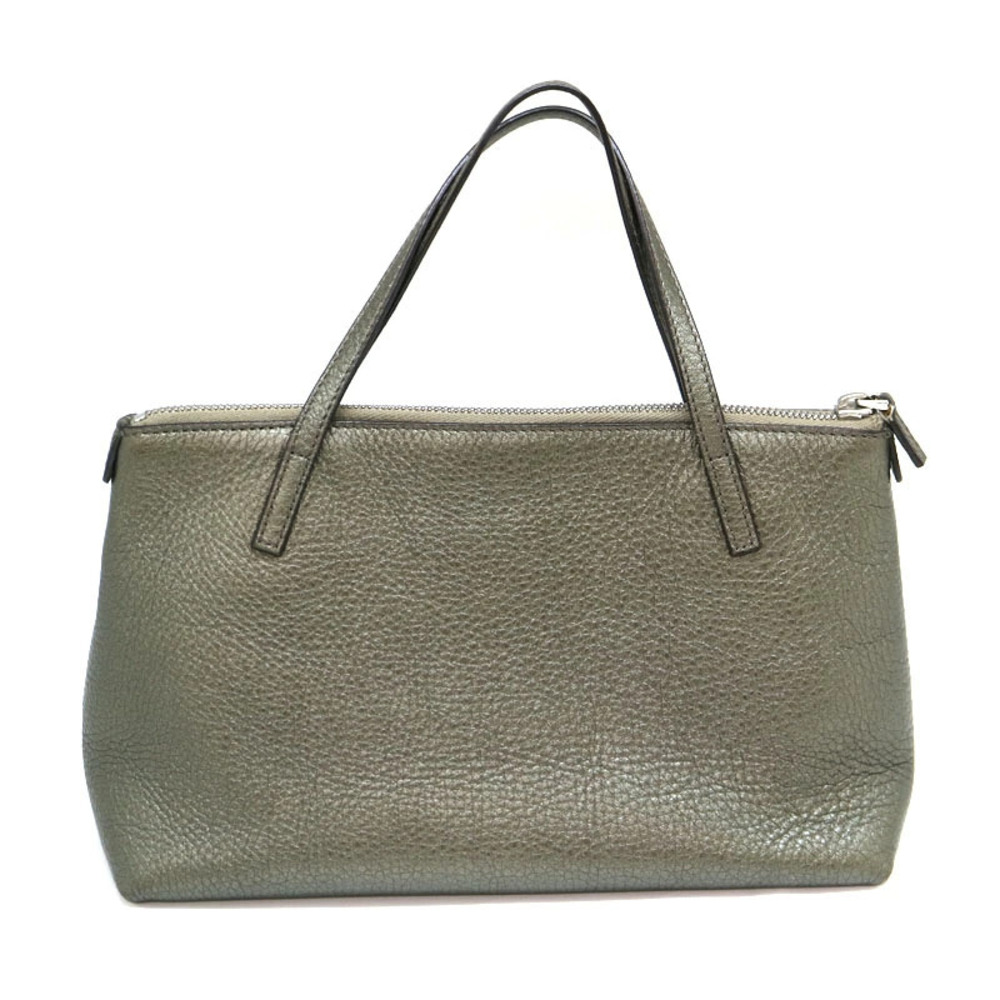 GUCCI Interlocking GG Soho Handbag Leather Gray - Picture 3 of 10